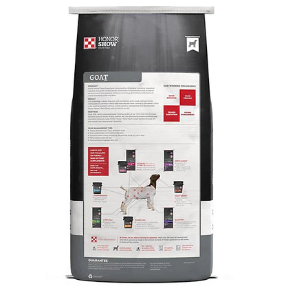 Purina® Honor® Show Goat GR 17% Pellet DX