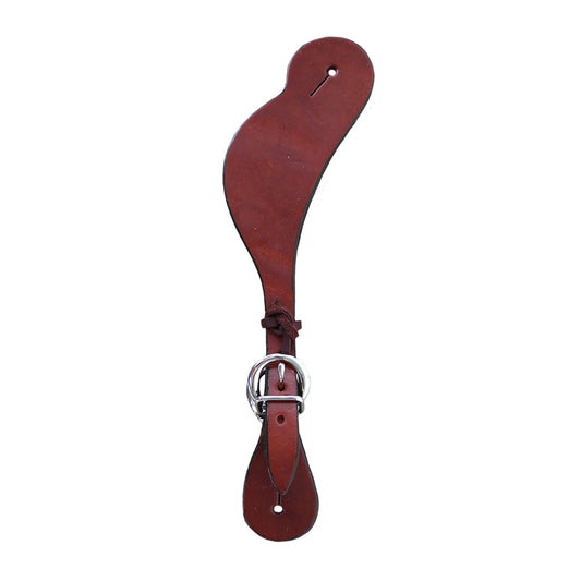 380-T Men's spur straps toast leather