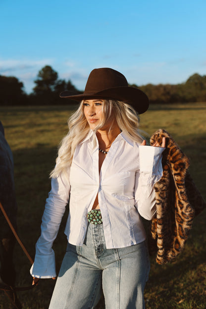The Leopard Fur Vest