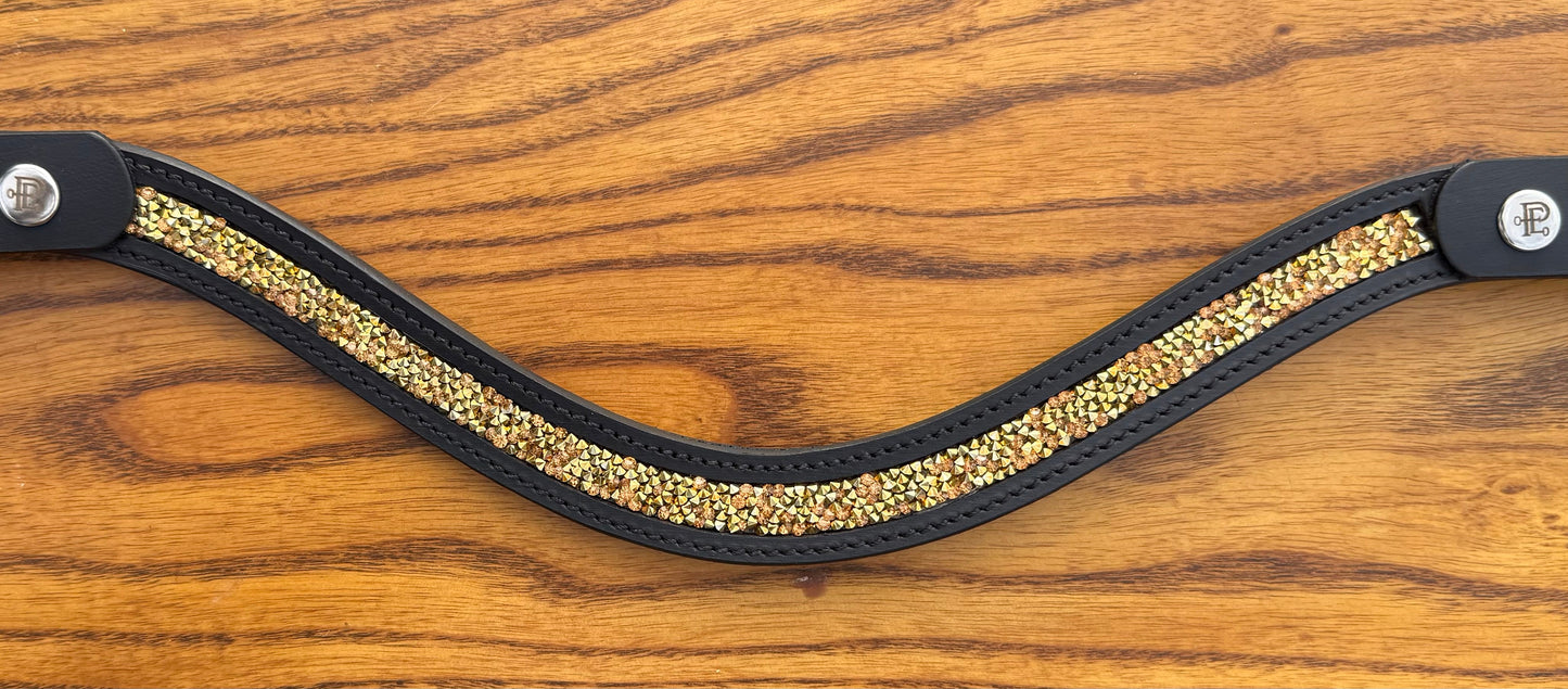 Golden Reign Luxe Quick Snap Browband