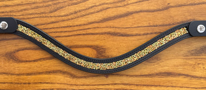 Golden Reign Luxe Quick Snap Browband