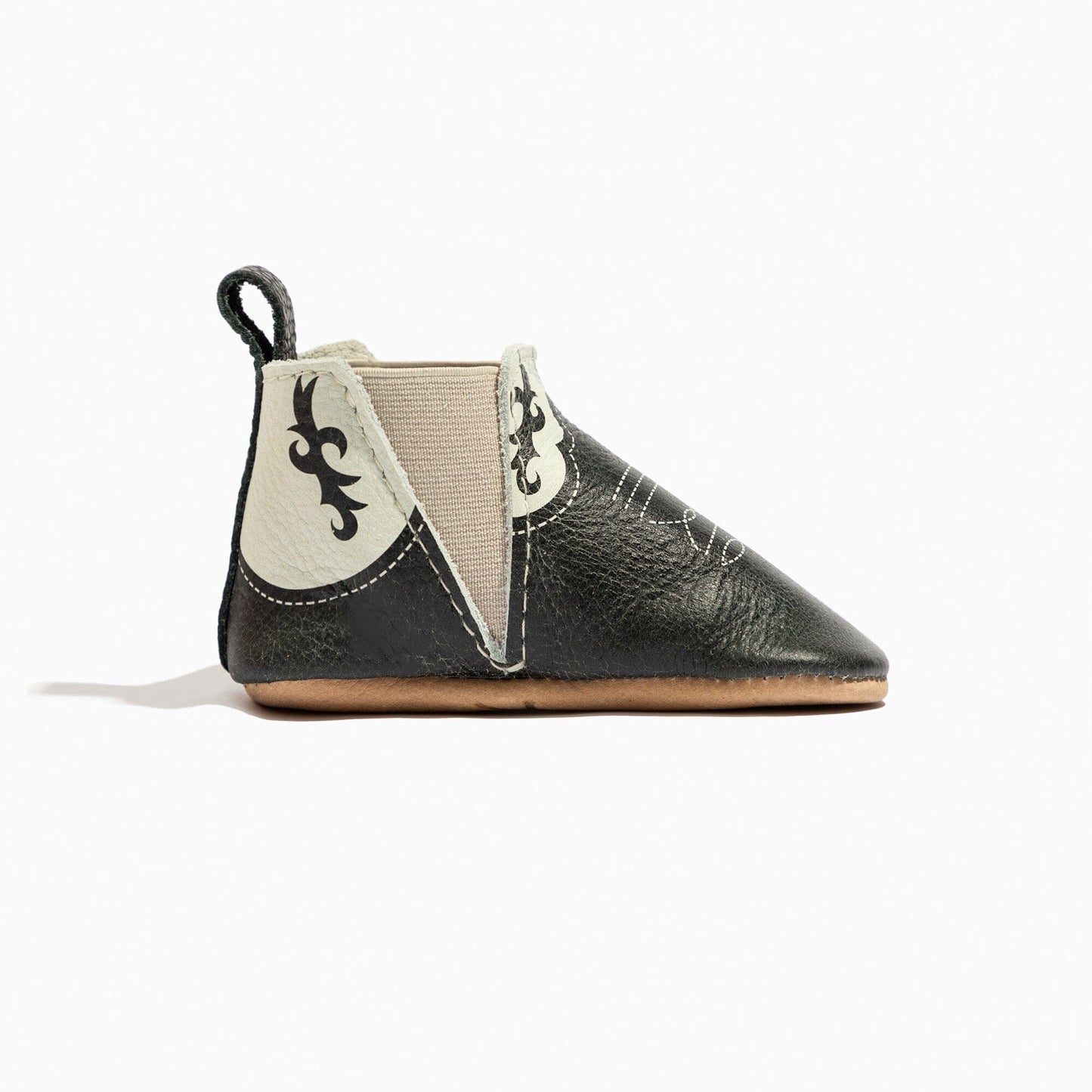 Ebony Cowboy Chelsea Boot Baby Shoe