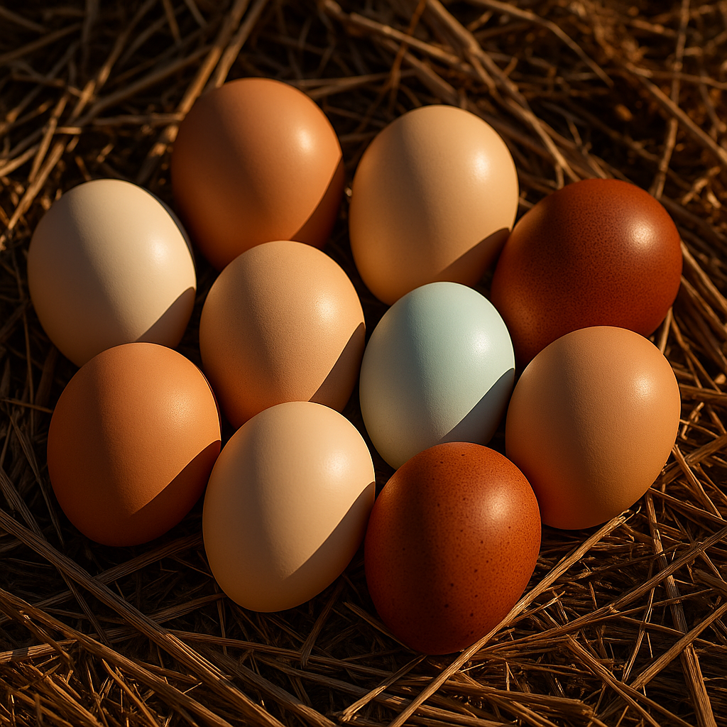 Assorted Chicken Hatching Eggs