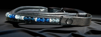 Azure Dreams Browband - Quick Snap Loops (15")