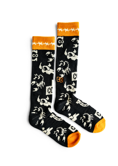 Bad Cowgirl Co. CO Branded Performance Boot Socks