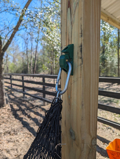 Captive Bucket Hanger 5 Pack | Prevent Thrown Feed and Water Buckets