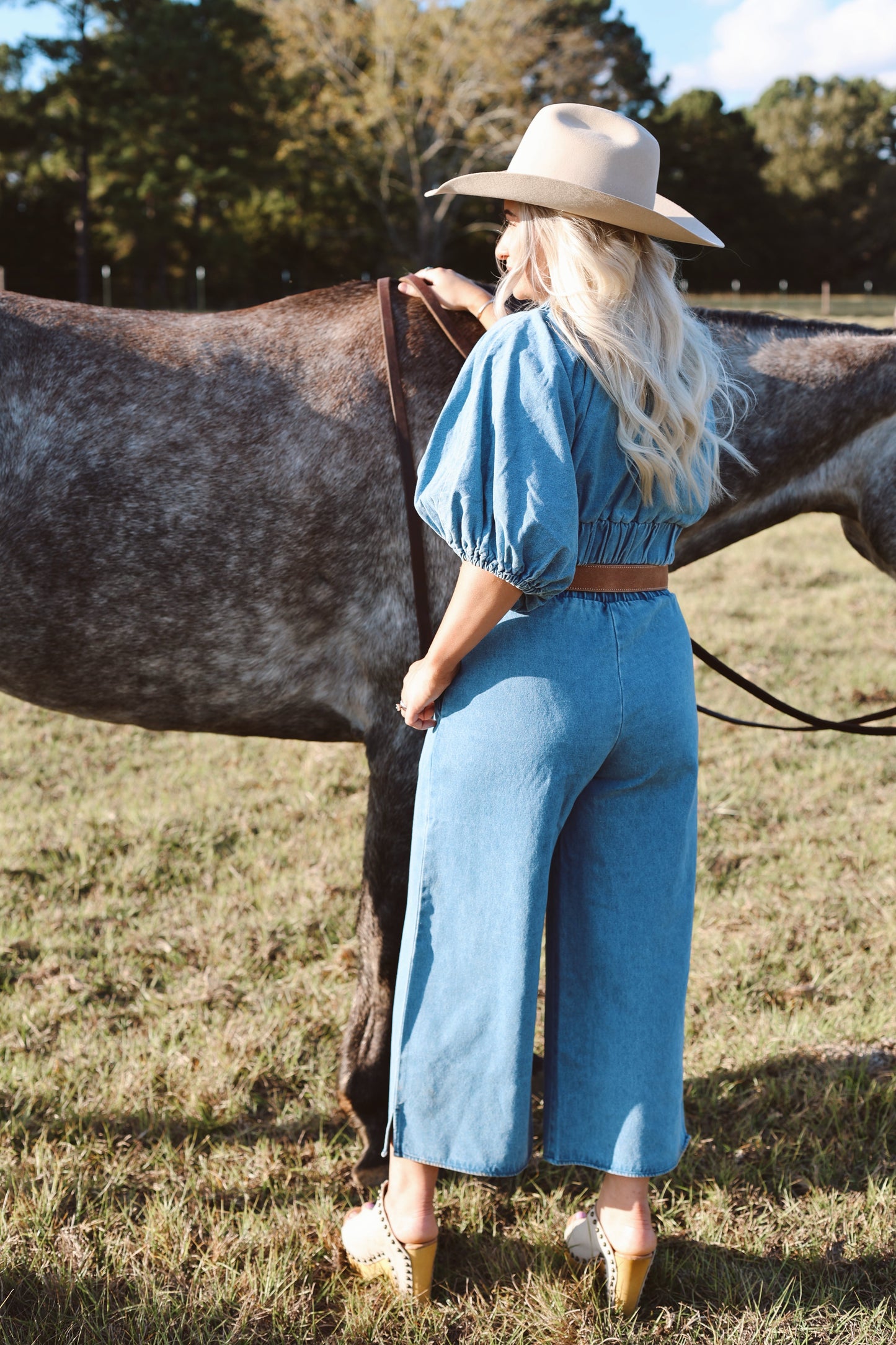 The Denim Top