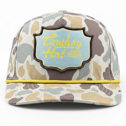 Marshland Camo Patch “Cowboy Hat” - Performance Rope Hat