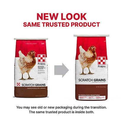PURINA SCRATCH GRAINS - 50 LB