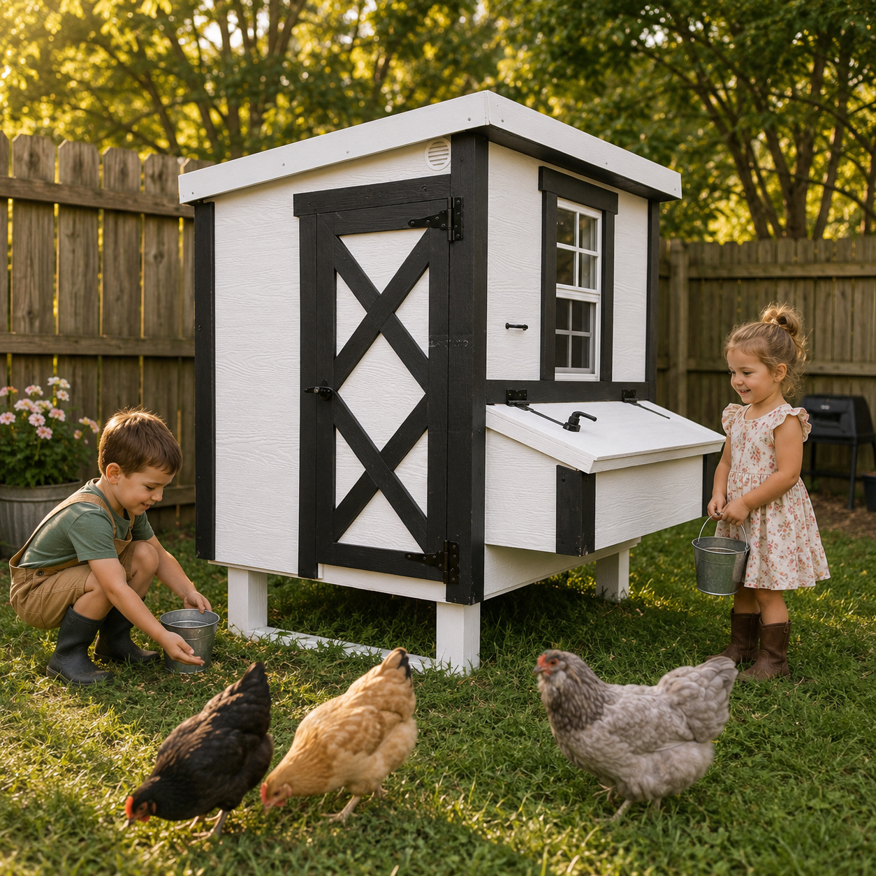 Medium Chicken Coop - Up to 10 Chickens