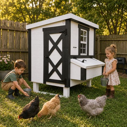 Medium Chicken Coop - Up to 10 Chickens