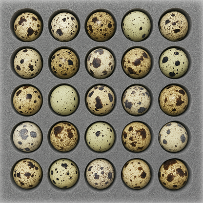 Quail Egg Shipping Foam – 25 Hole
