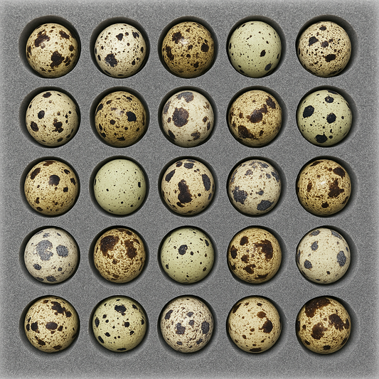 Quail Egg Shipping Foam – 25 Hole