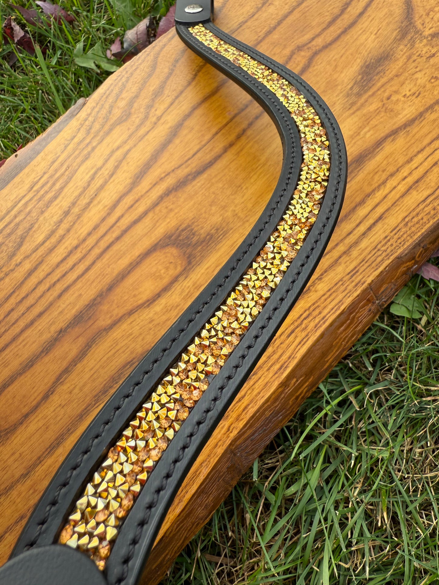 Golden Reign Luxe Quick Snap Browband
