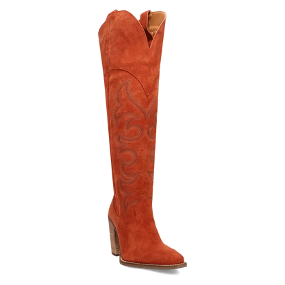 Dingo Primadonna - Women's Suede Leather Cowgirl Boots