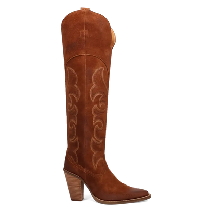 Dingo Primadonna - Women's Suede Leather Cowgirl Boots