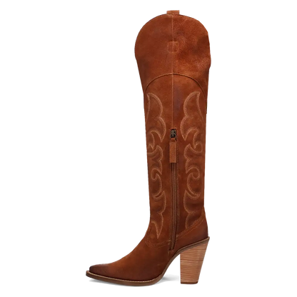 Dingo Primadonna - Women's Suede Leather Cowgirl Boots