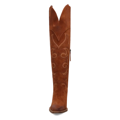 Dingo Primadonna - Women's Suede Leather Cowgirl Boots