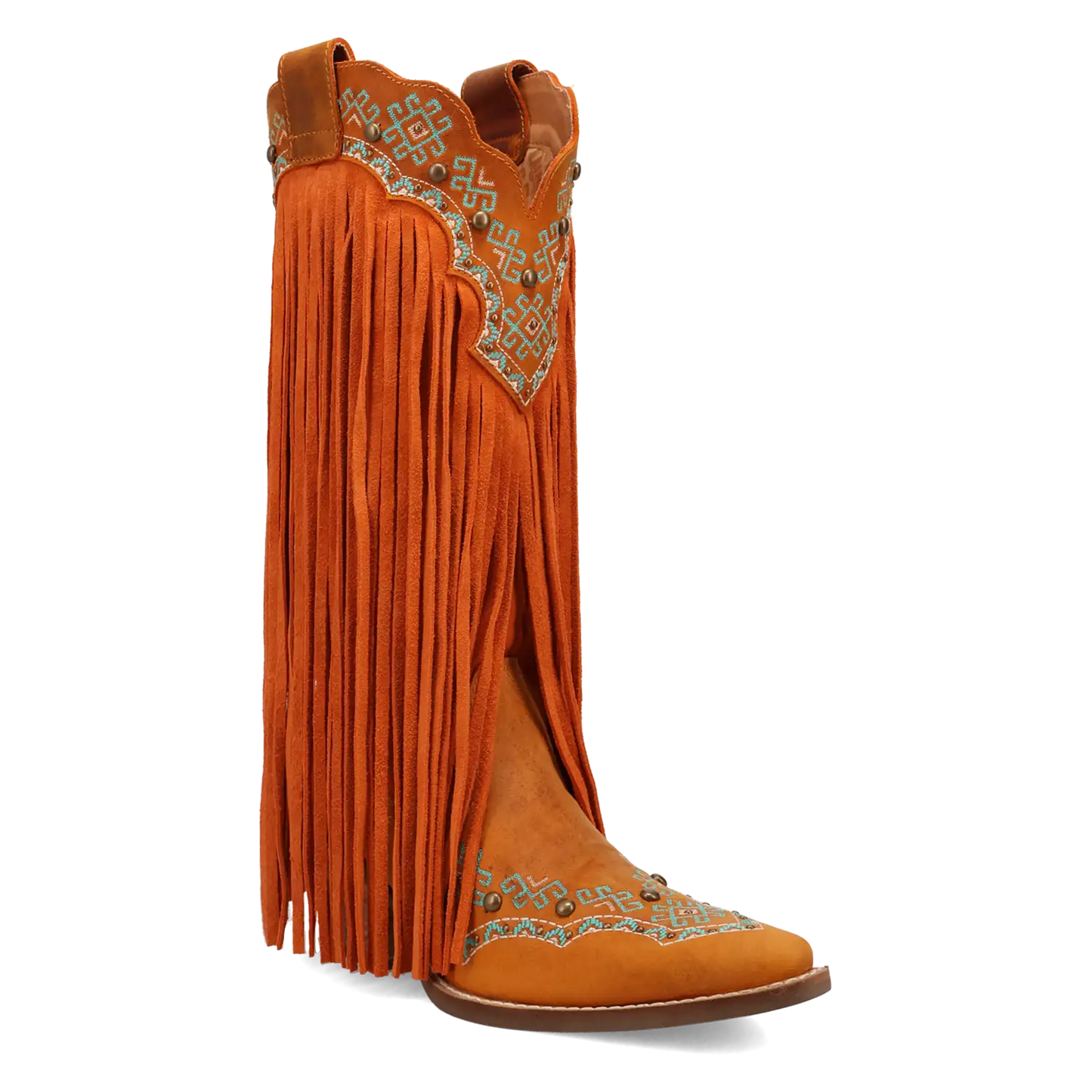 Dingo Tequila Sunrise - Women's Suede Leather Cowgirl Boots
