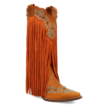 Dingo Tequila Sunrise - Women's Suede Leather Cowgirl Boots