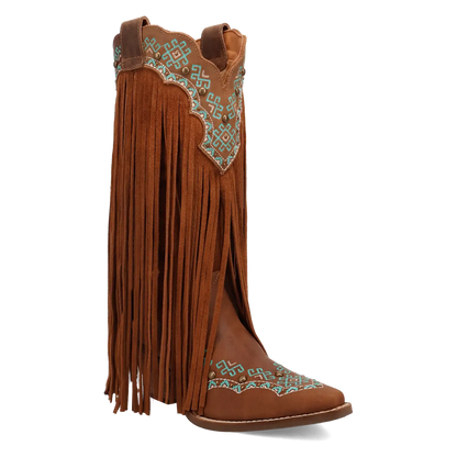 Dingo Tequila Sunrise - Women's Suede Leather Cowgirl Boots