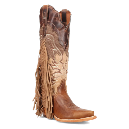 Dan Post Dayla - Women's Leather Hair-On Cowgirl Boots