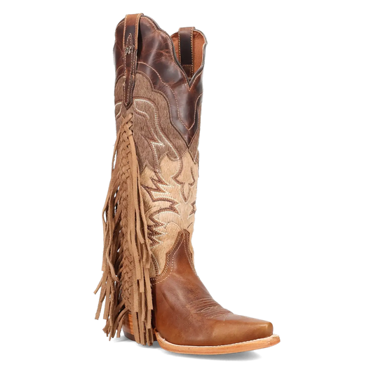 Dan Post Dayla - Women's Leather Hair-On Cowgirl Boots