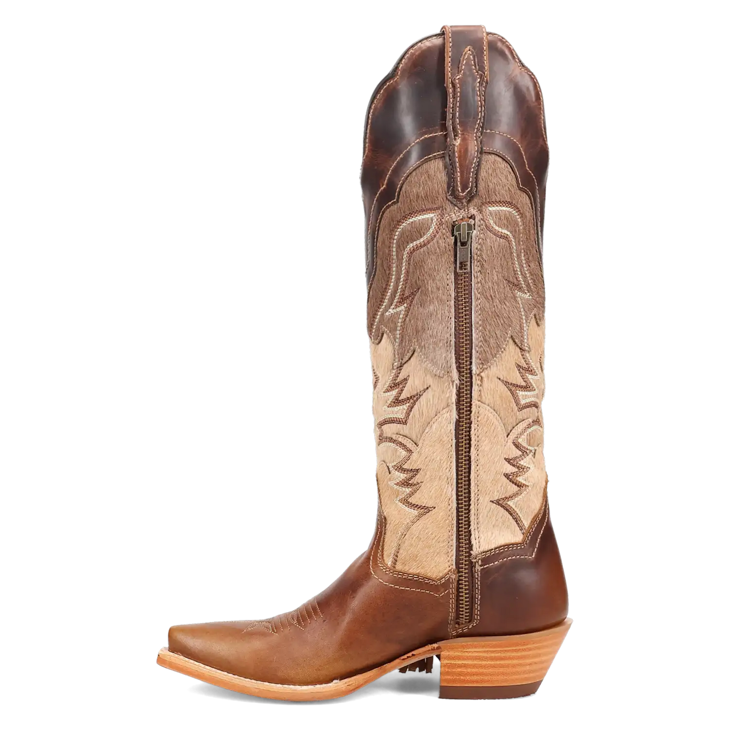 Dan Post Dayla - Women's Leather Hair-On Cowgirl Boots