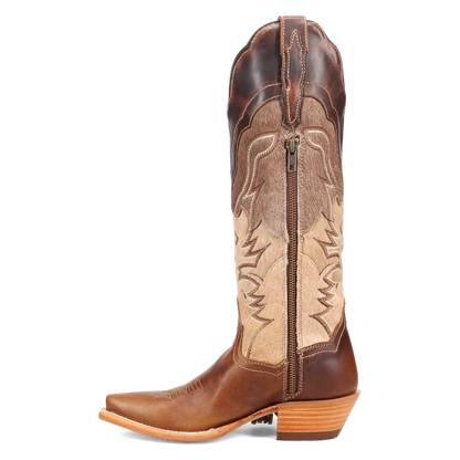 Dan Post Dayla - Women's Leather Hair-On Cowgirl Boots