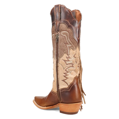 Dan Post Dayla - Women's Leather Hair-On Cowgirl Boots