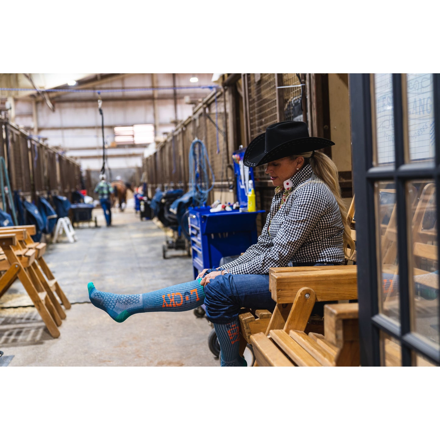 Lucky Denim Performance Boot Socks