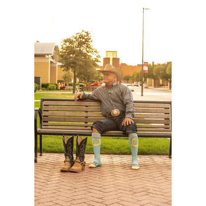 Get Lucky Aqua Performance Boot Socks