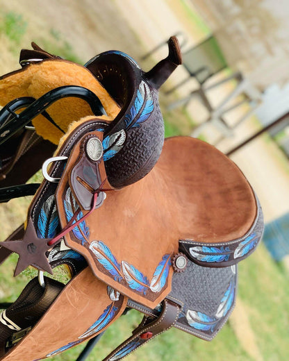 Feather Barrel Saddle