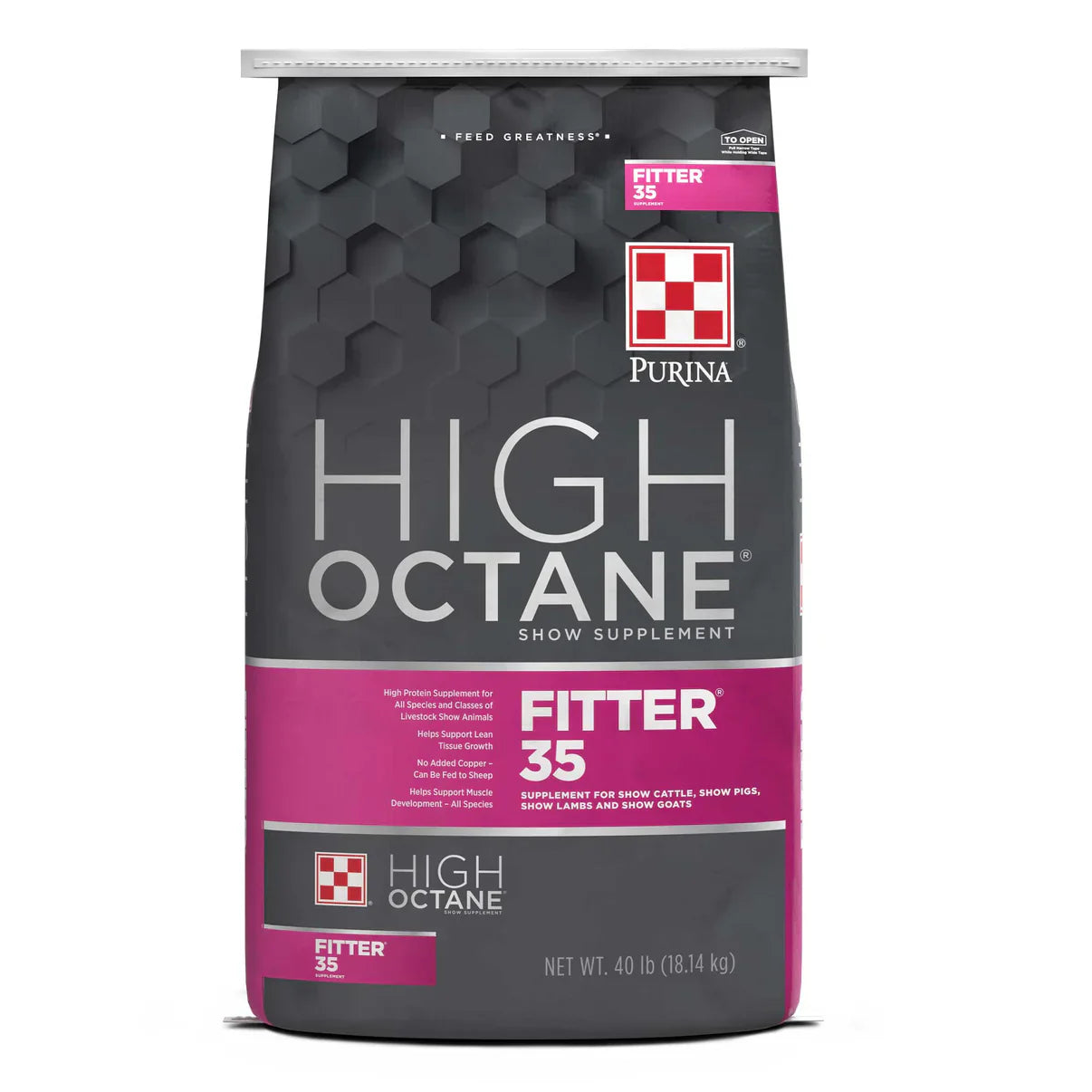 Purina® High Octane® Fitter 35® Topdress Show Supplement