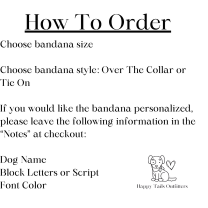 USA Dog Bandana