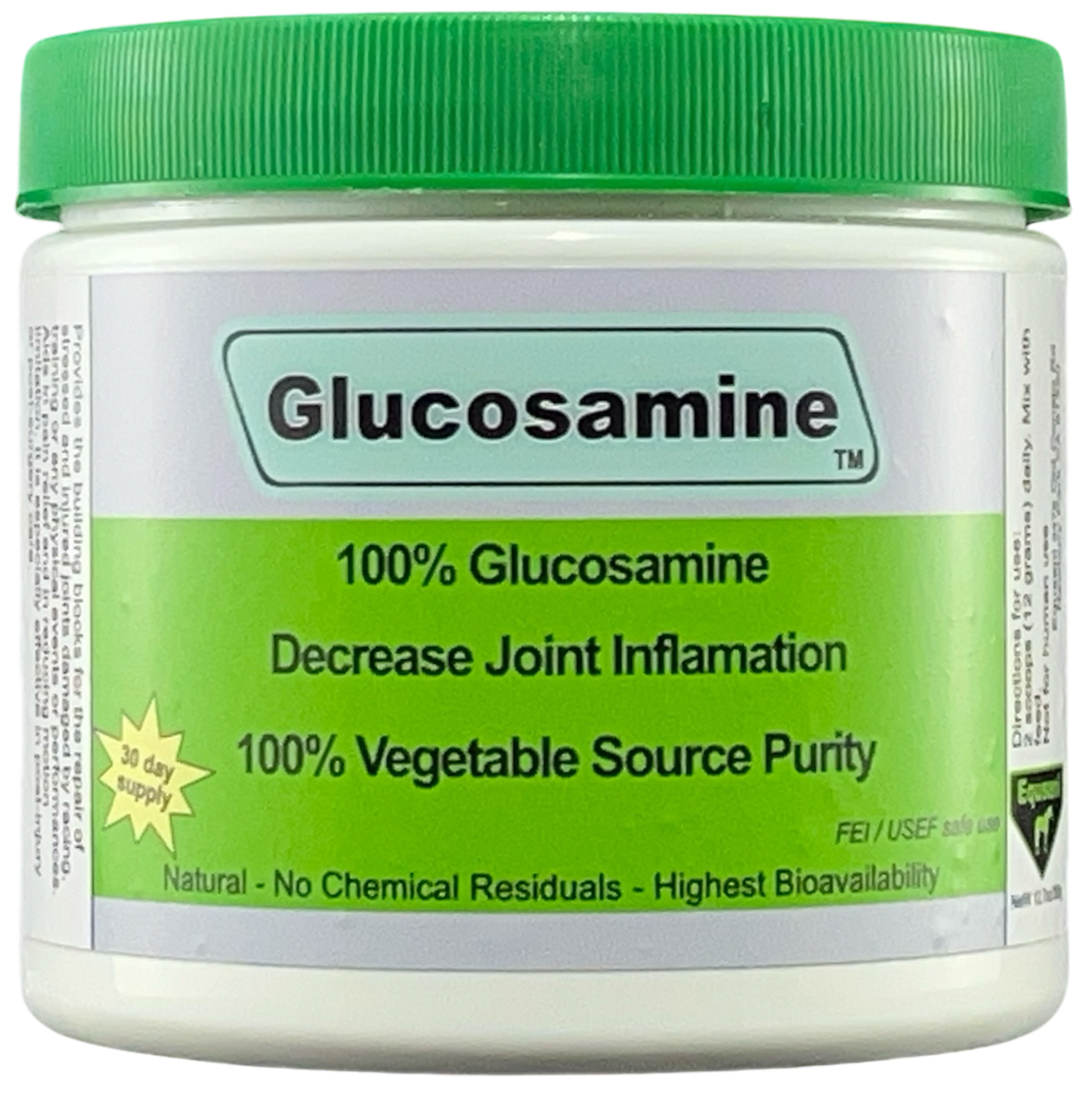 Glucosamine – Pure Glucosamine Sulfate Joint Supplement for Horses