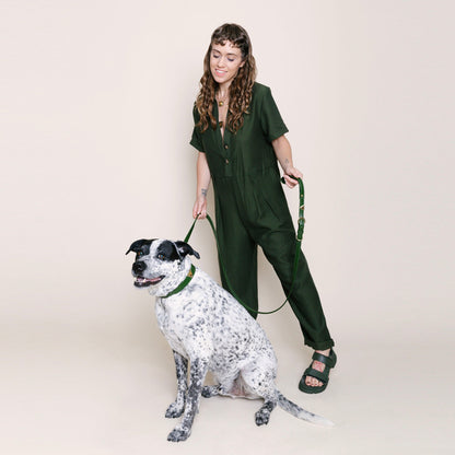Olive Cactus Leash