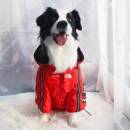 The Dog Face Windproof Waterproof Reflective Pet Cat Dog Jacket