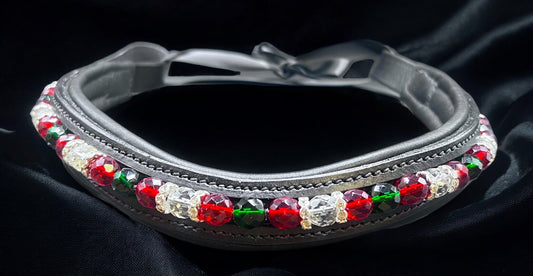 Holiday Cheer Browband - Quick Snap Loops (19")