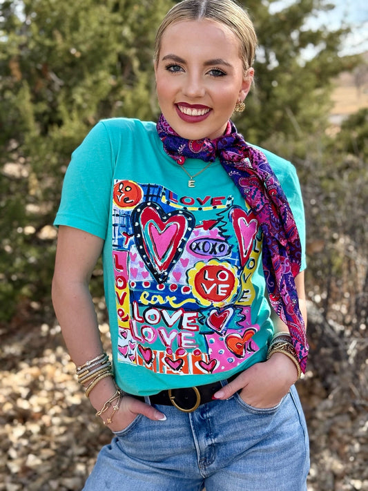 Callie Ann Lots of Love Tee