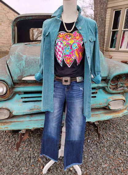 Callie Ann Trio of Hearts Tee