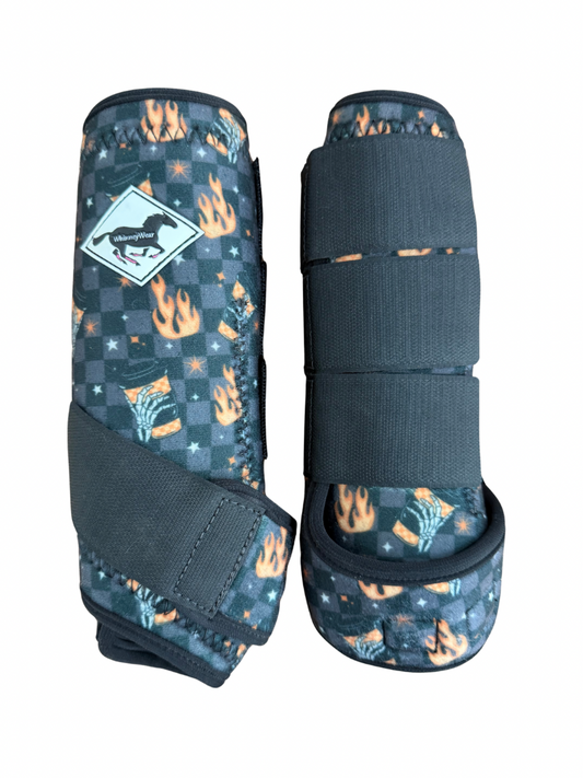 January Limited Edition Print: Dead Tired Protective Sport Boots