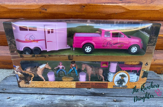 Bigtime Barnyard® Rodeo Barrel Racing Set