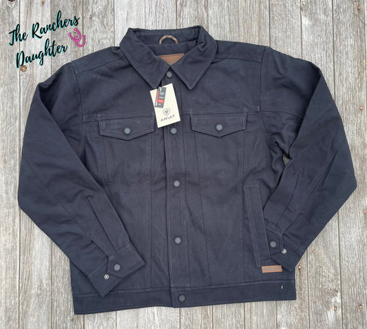 Ariat Men's Black Canvas Rancher Jacket