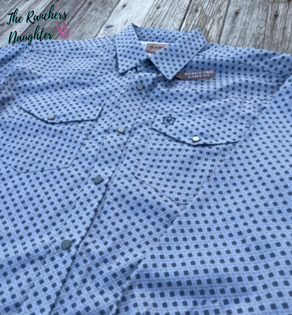 Ariat Men's Wrinkle Free Edward Classic Fit Shirt