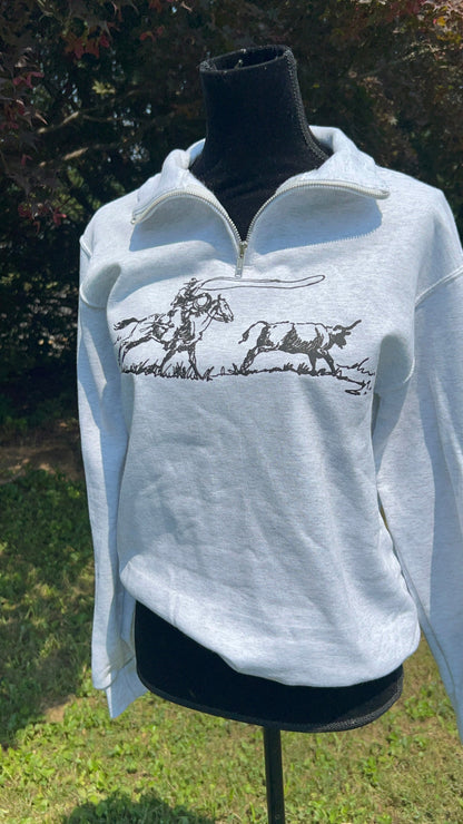 Calf Roping Quarter Zip