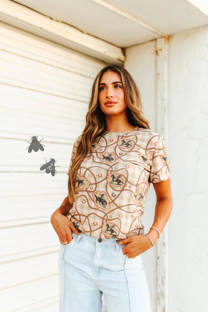 The Gingham Tee