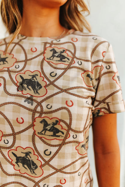 The Gingham Tee