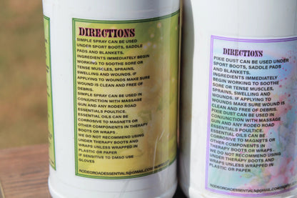 Simple Spray – Herbal Comfort Spray for Horses with DMSO