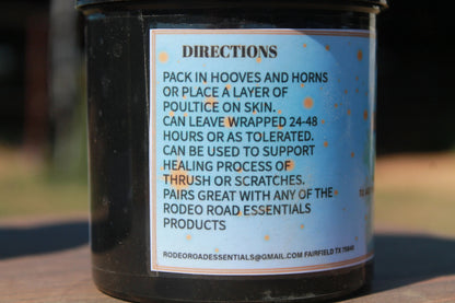626 Abscess Away Herbal Poultice for Hoof and Skin Care – Drawing Out Infections, Thrush, and Fungus